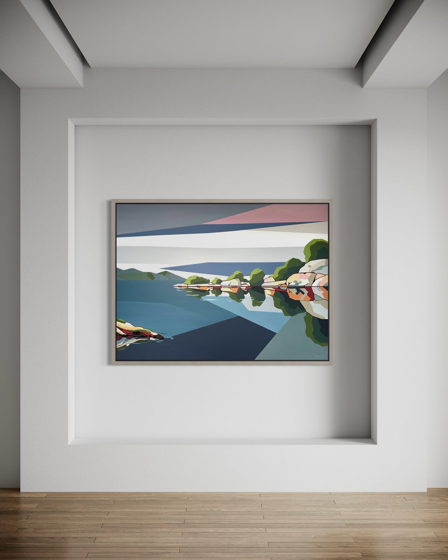 Self Reflection 1.2m x 0.9m