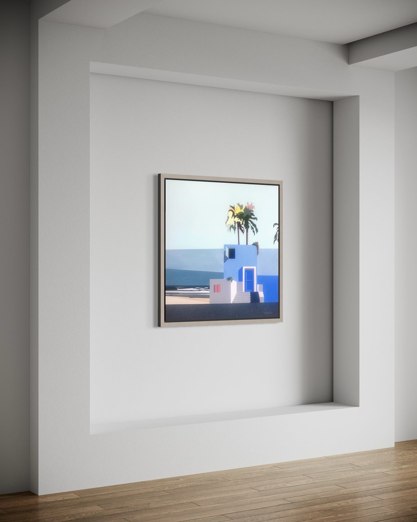 Santorini Vibes 0.6m x 0.6m