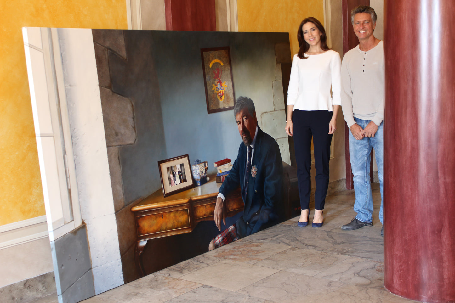 HRH Queen (then Princess) Mary of Denmark