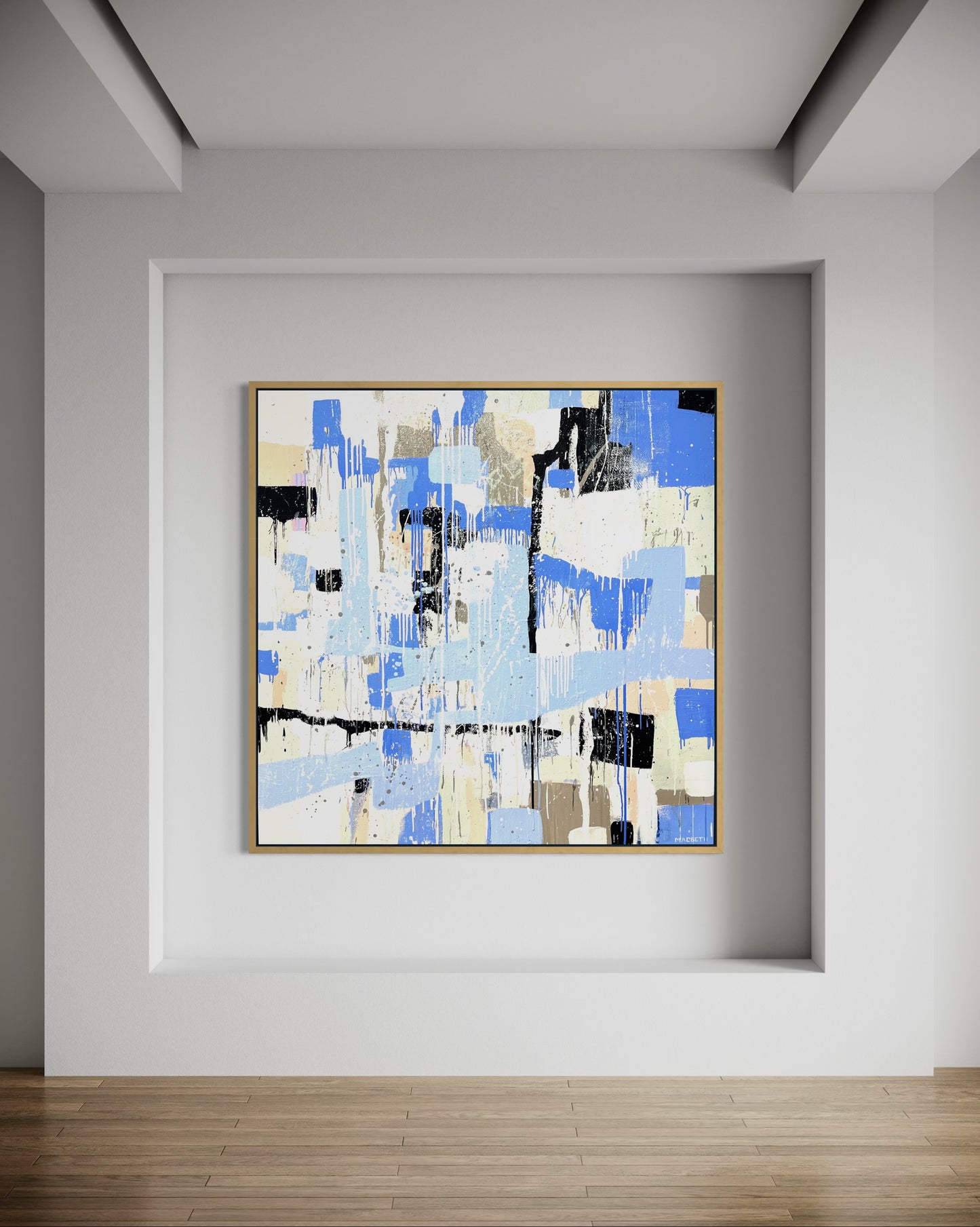 Blue weave 1.2m x 1.2m