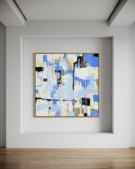 Blue weave 1.2m x 1.2m