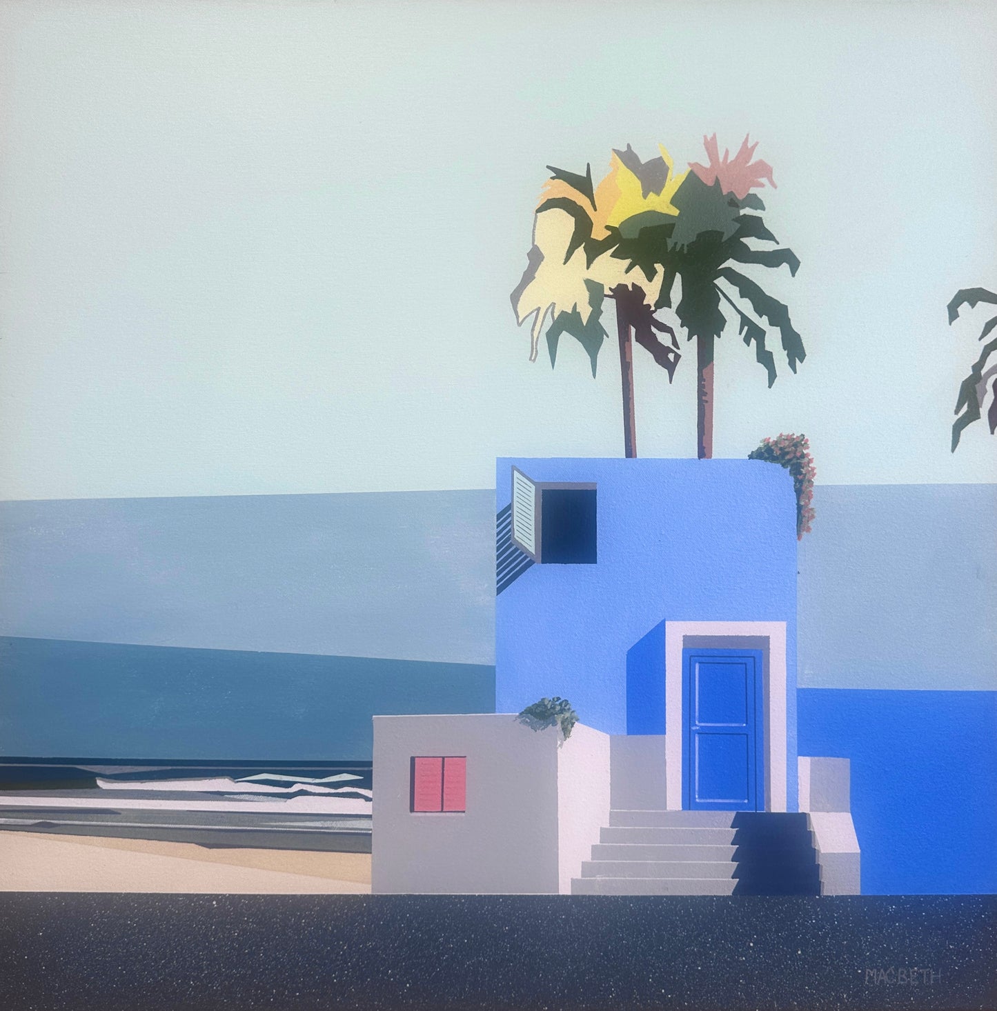Santorini Vibes 0.6m x 0.6m
