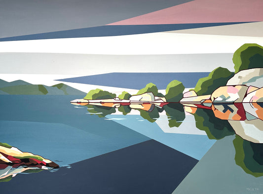 Self Reflection 1.2m x 0.9m