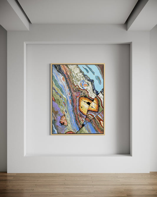 Geologique 0.9m x 1.2m