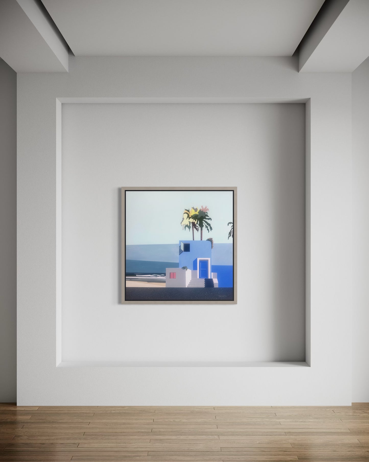 Santorini Vibes 0.6m x 0.6m