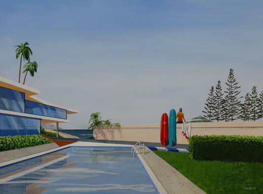 "Take a Dip" 1.2m x 0.9m
