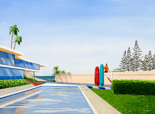 "Take a Dip" 1.2m x 0.9m