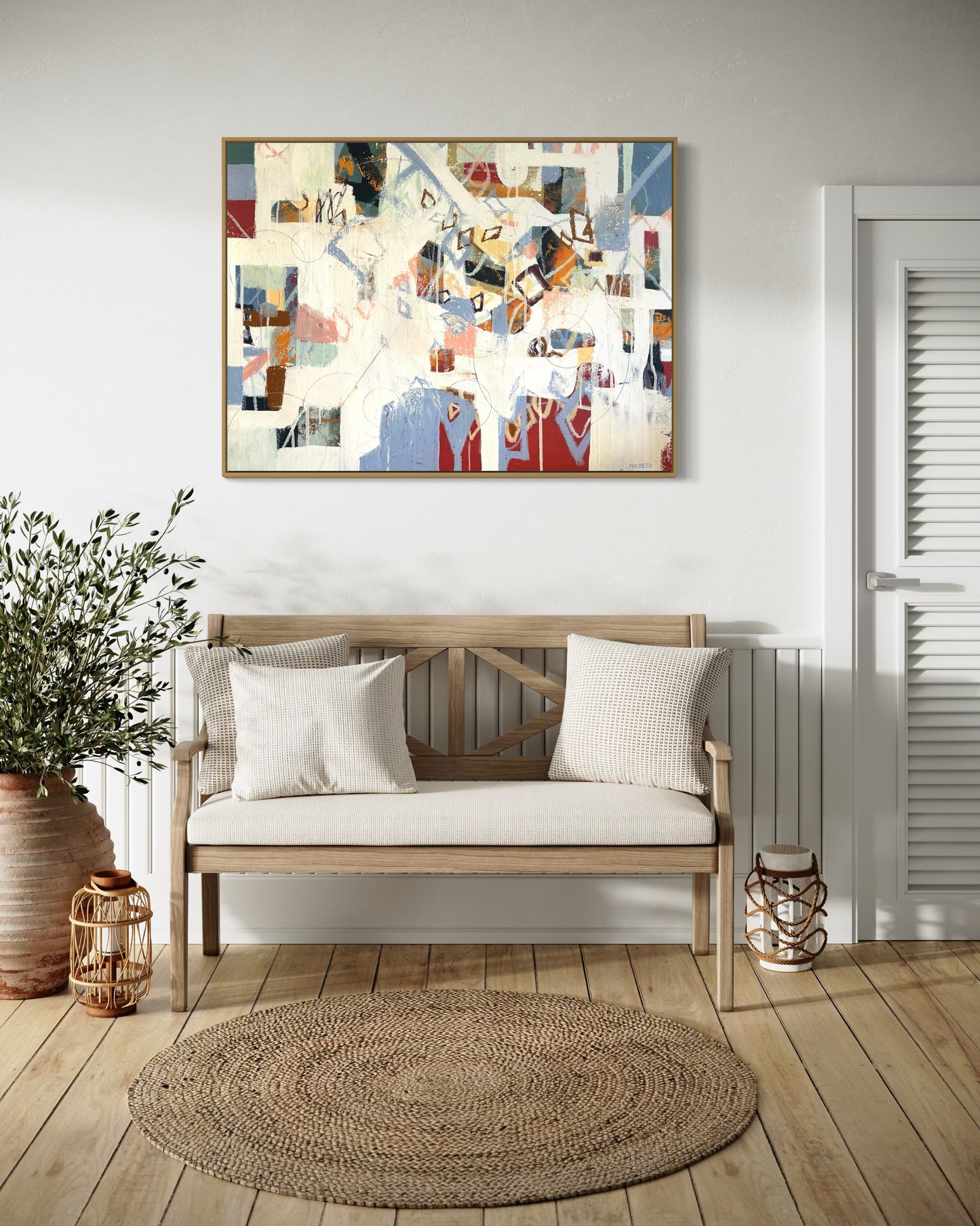 Moroccan Footprints 1.2m x 0.9m