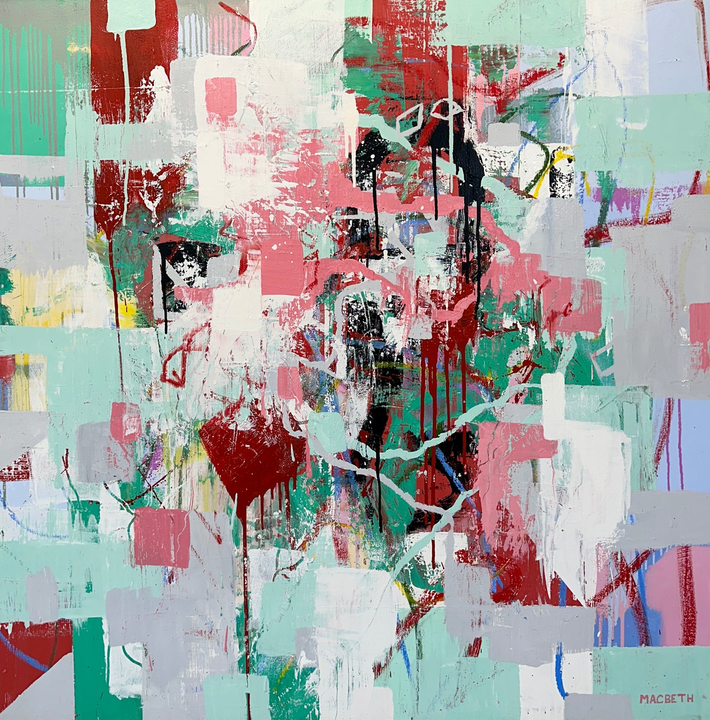 Night on the Town 1.2m x 1.2m