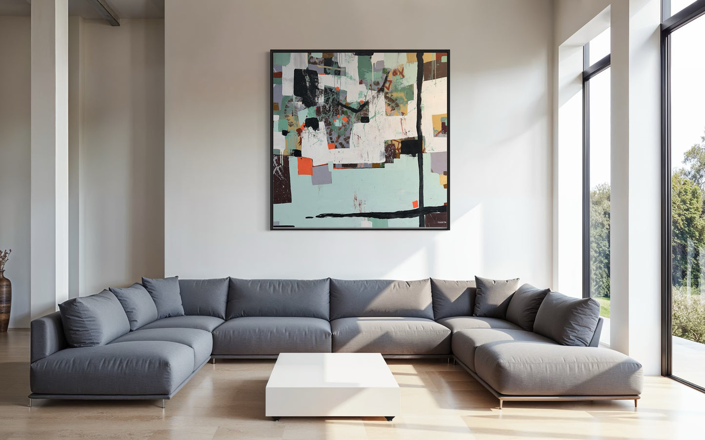 Mint Tea with Citrus 1.8m x 1.8m