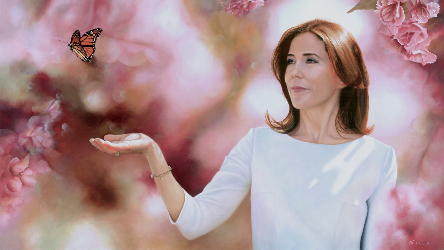 HRH Queen (then Princess) Mary of Denmark